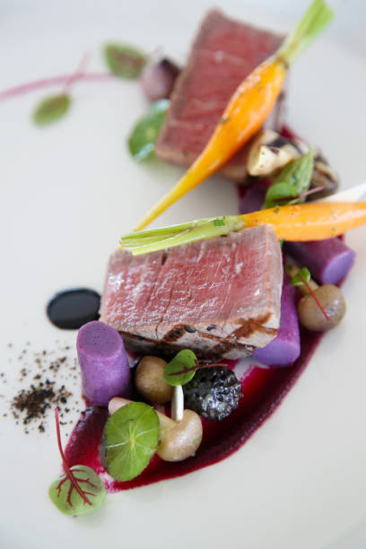 istock Exquisite dish, creative restaurant meal concept, haute couture food 923120630