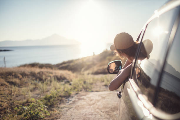 istock Woman on the road trip 923121024