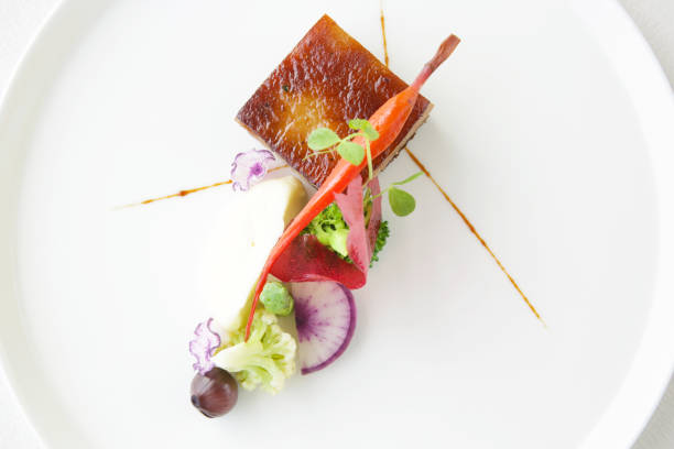 istock Exquisite dish, creative restaurant meal concept, haute couture food 923121072