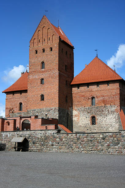 Trakai Castle, Lithuania stock photo