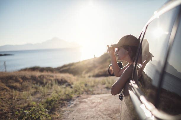 istock Woman on the road trip 923126292
