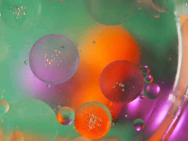 istock juicy beautiful color abstract background. macro shot 923142534
