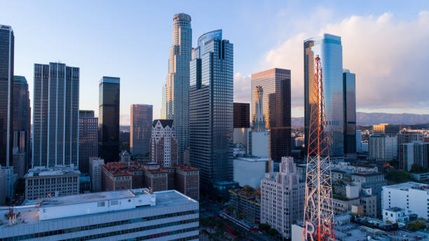 istock Downtown Los Angeles Aerial Cityscape 923155432