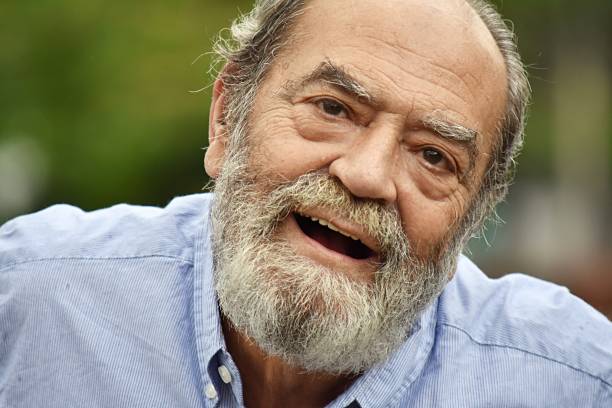 istock Happy Bearded Old Male Grampa 923156376