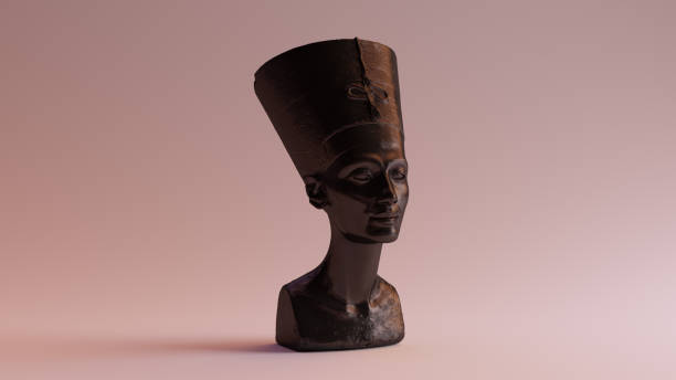 istock Black Obsidian Bust of Nefertiti 923163642