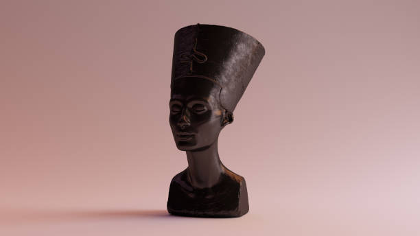 istock Black Obsidian Bust of Nefertiti 923165930