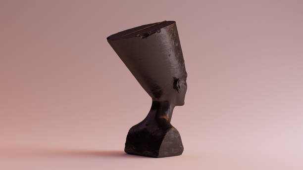 istock Black Obsidian Bust of Nefertiti 923166548