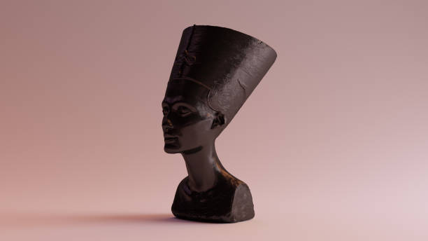 istock Black Obsidian Bust of Nefertiti 923166552