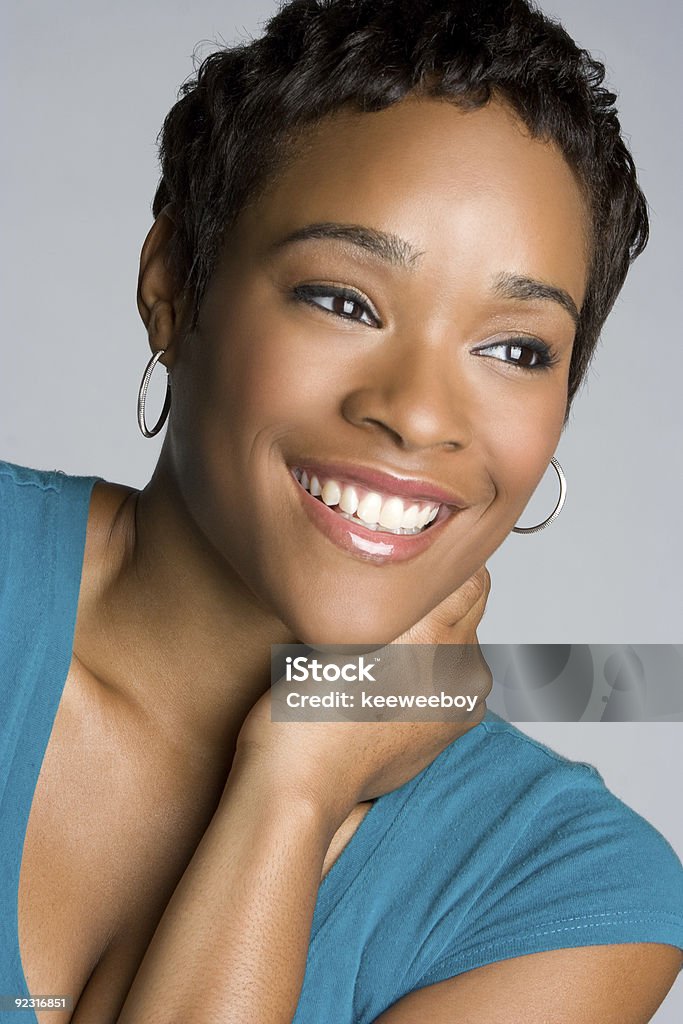 Beautiful Black Girl  Adolescence Stock Photo