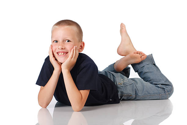 Russian boy  looking around stock pictures, royalty-free photos & images