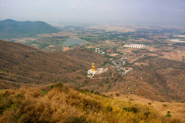 Golden Buddha in Lopburi Province of Thailand