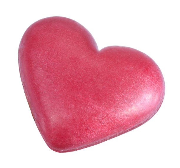 istock Piece of soap in heart shape 923180650
