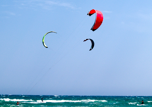 Winds and waves on the Sicilian coast