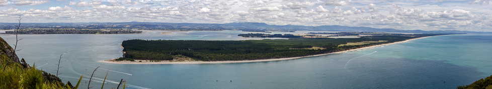 Matakana Island from Mount Maunganui, New Zealand