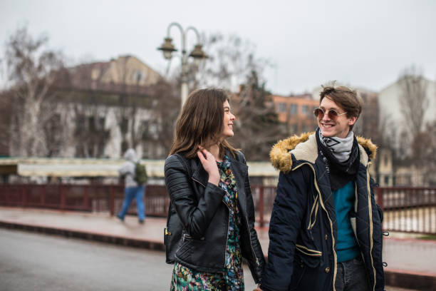 istock Getting To Know Each Other In Casual Walk 923195366