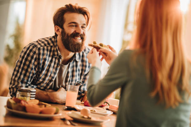 istock Honey, take a bite of my sandwich! 923206548
