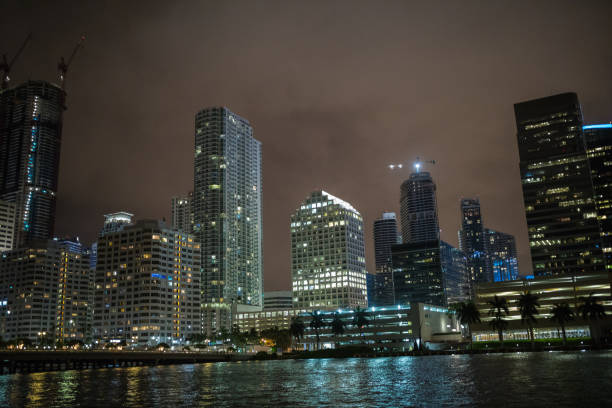 istock Beautiful evening in Miami 923216784