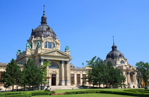 istock Szechenyi thermal spa in Budapest 923218494