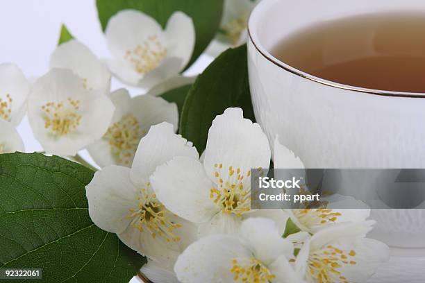 Jasmine Tea Stockfoto und mehr Bilder von Alkoholfreies Getränk - Alkoholfreies Getränk, Baumblüte, Blatt - Pflanzenbestandteile