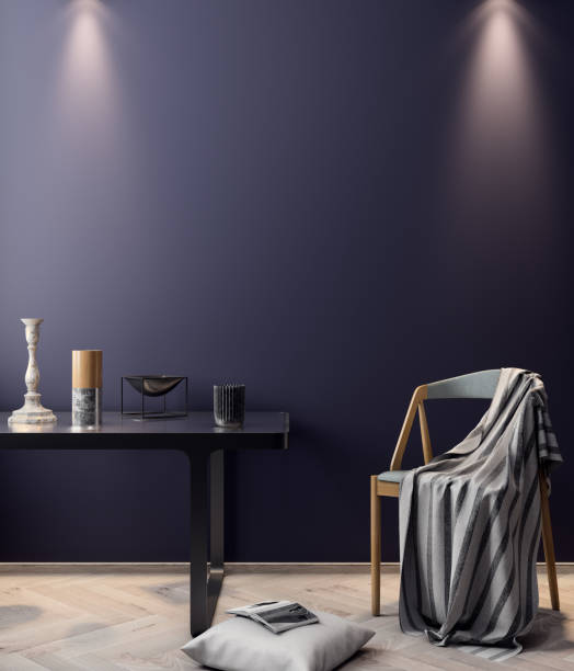 istock Mockup Poster in the interior, 3D illustration of a modern design 923229246