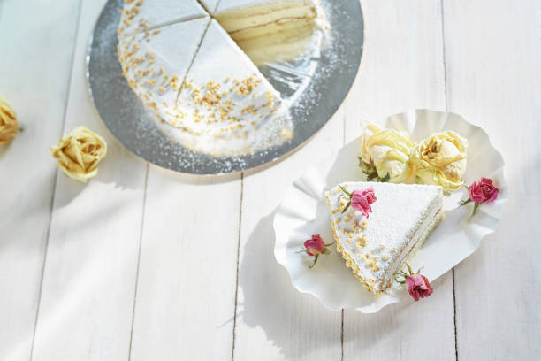 istock light layered biscuit with curd cream and cherry 923230250