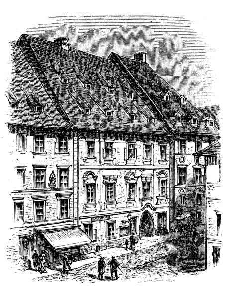 istock Wallenstein's home in Eger, Cheb, Czech Republic 923230722