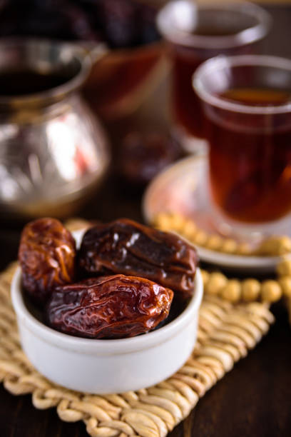 istock Date friuts and tea for iftar 923230750