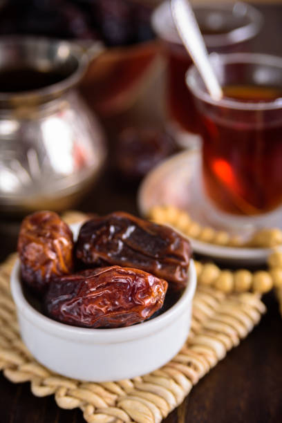istock Date friuts and tea for iftar 923230864