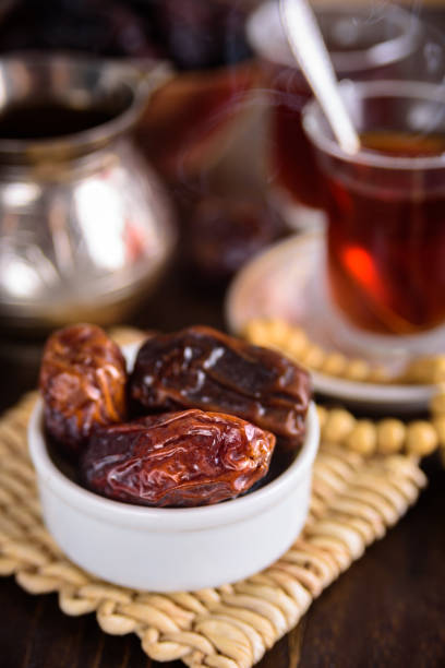istock Date friuts and tea for iftar 923230952