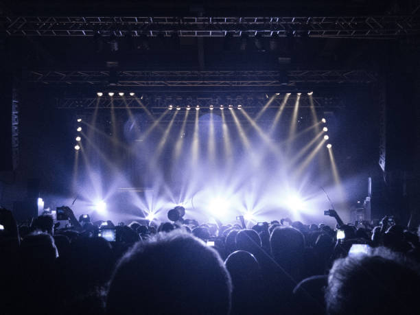 istock Concert crowd in front of a live stage 923233938