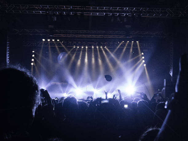 istock Concert crowd in front of a live stage 923233942