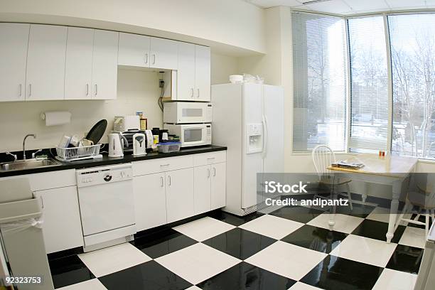 Modern Kitchen Stock Photo - Download Image Now - Office, Cafeteria, Cooking