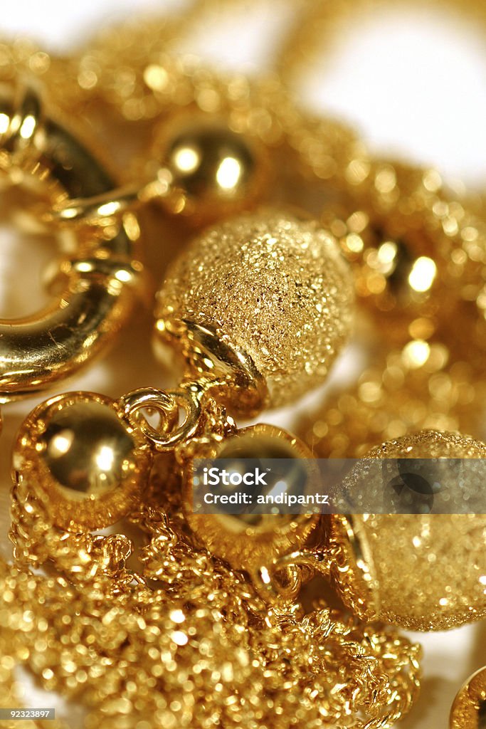 Pila di oro - Foto stock royalty-free di Gioielli
