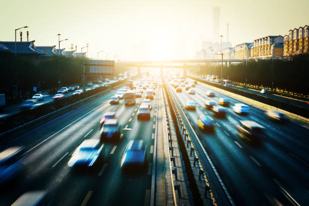 istock City traffic at sunset 923240754