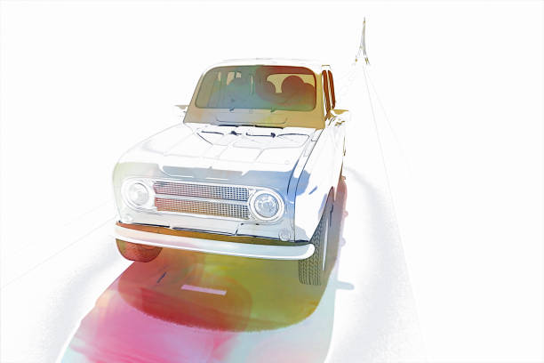 istock Vintage cars paint texture 923244372