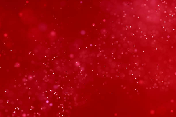 istock abstract christmas gradient red background with red bokeh flowing, valentine day love relationship holiday event festive 923262346