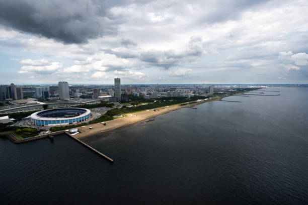 Urban skyline of Chiba
