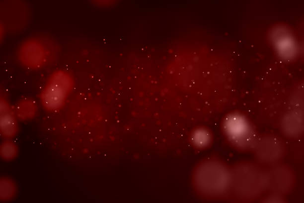 istock abstract christmas gradient red background with red bokeh flowing, valentine day love relationship holiday event festive 923266422
