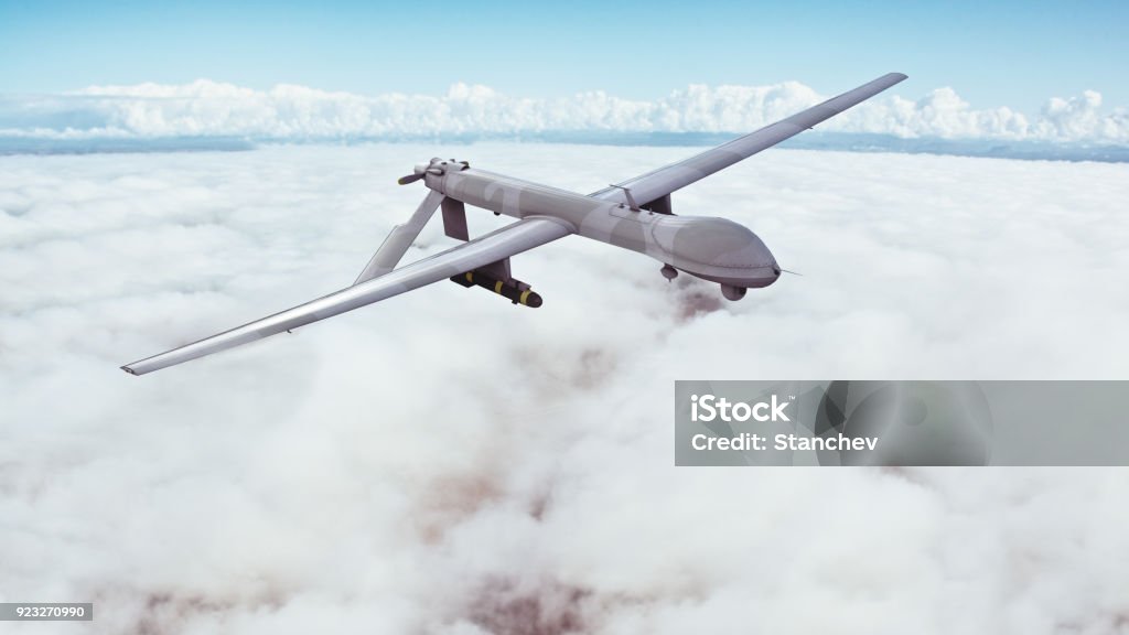 Drones militares - Foto de stock de Dron libre de derechos