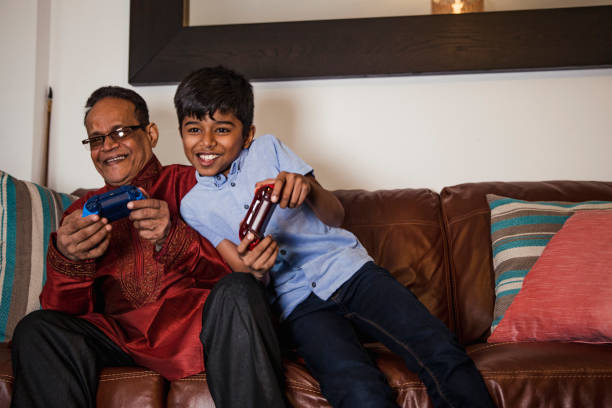 Video Games with his Grandson