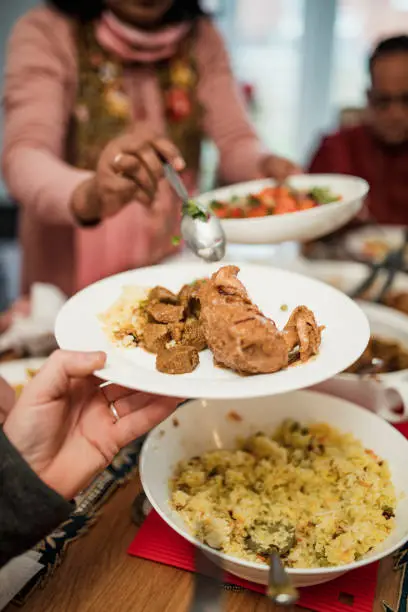 Photo of Serving Dinner