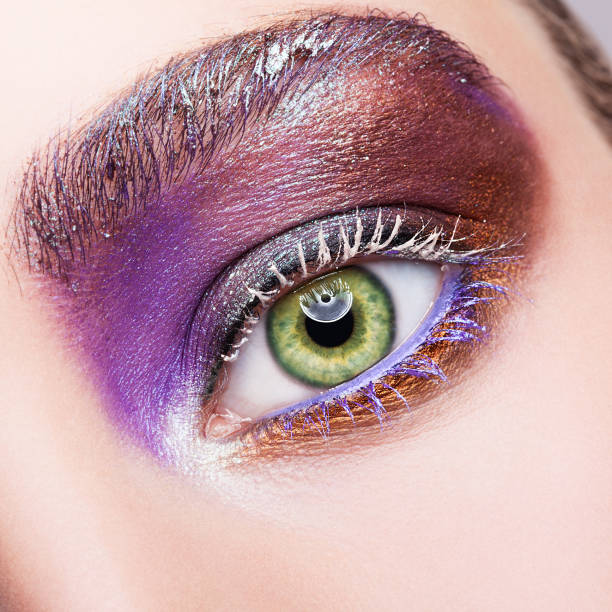 istock female eye zone and brows with evening violet makeup 923283948