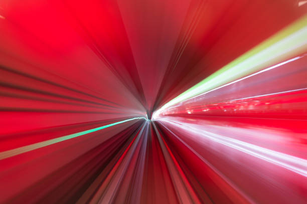 istock Speed motion in urban highway road tunnel 923288928