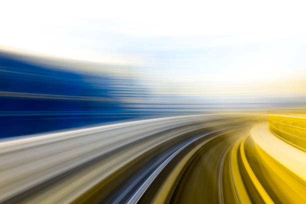 istock Speed motion in urban highway road tunnel 923289130