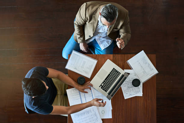 istock Handling all their business matters together 923293106