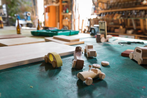 istock Hand made Wood toy 923297186