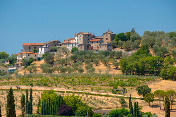 istock Summer landscape near Perugia 923304888