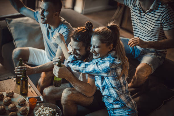 istock Yaaaay, our team has won the championship! 923313660