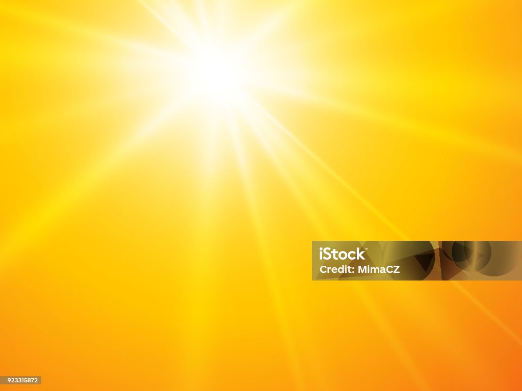 sun rays yellow vector backgroun modern style sun rays yellow vector backgroun Sun stock vector