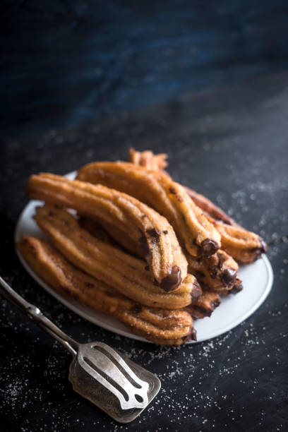 istock Sweet homemade churros 923334024